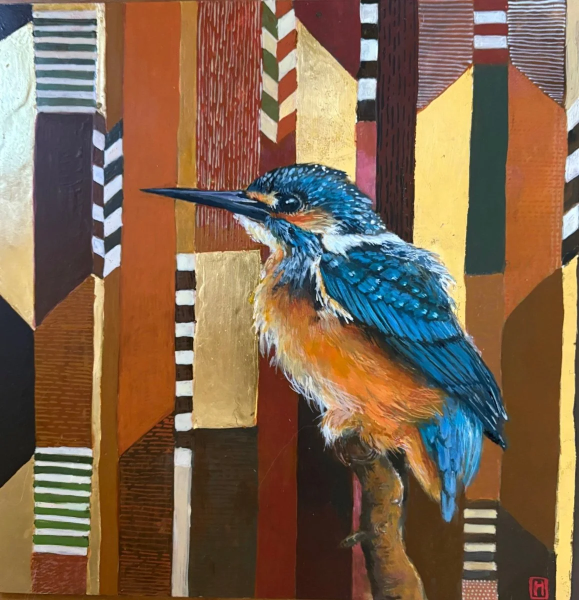 Helen Willshire パステル画 鳥 1993年 Helen Phoenix - Paintings — Kellie Miller Arts